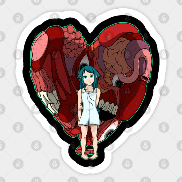 saya's love Sticker by SuperPixelDude